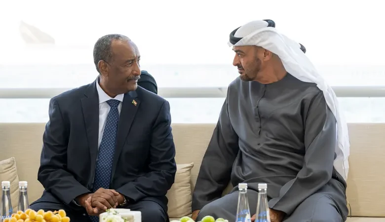 البرهان وبن زايد