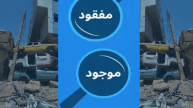 واجهة تطبيق مفقودات السودان