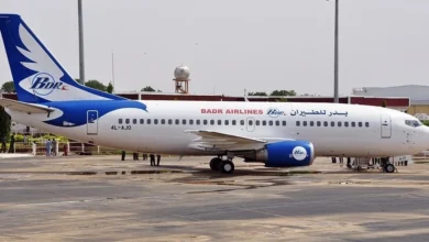 طائرة بدر