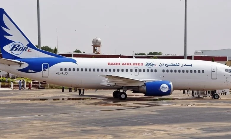 طائرة بدر