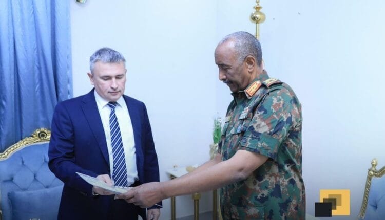 البرهان والسفير الروسي